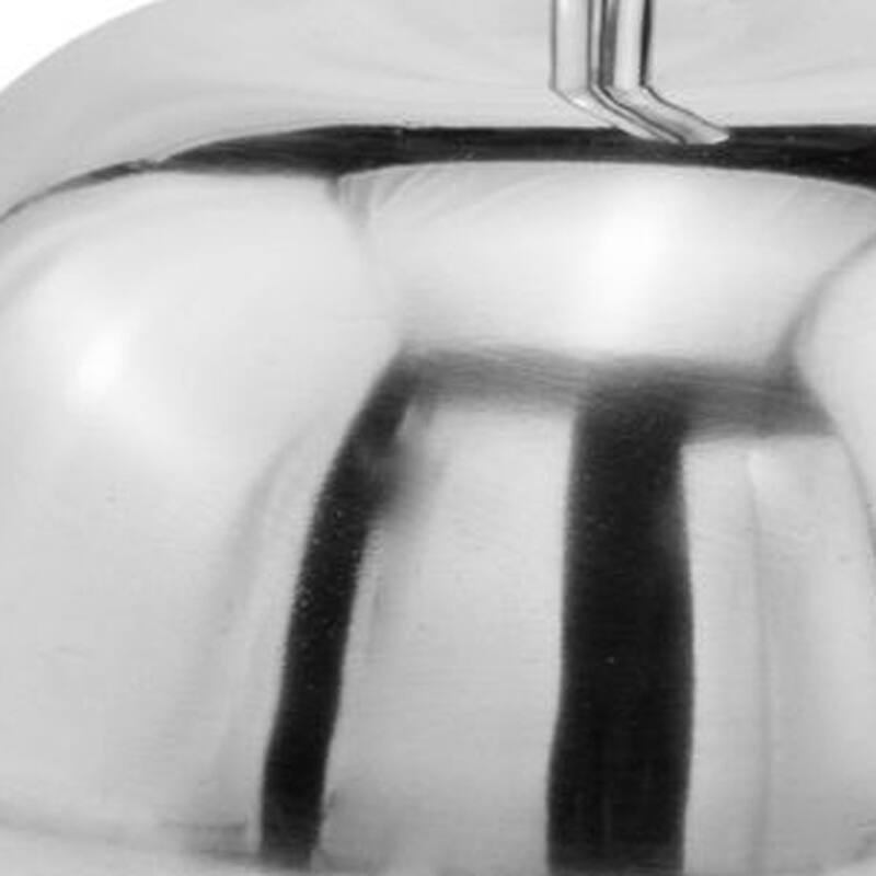 5.5" x 5.5" x 11" Buffed Polished Apple