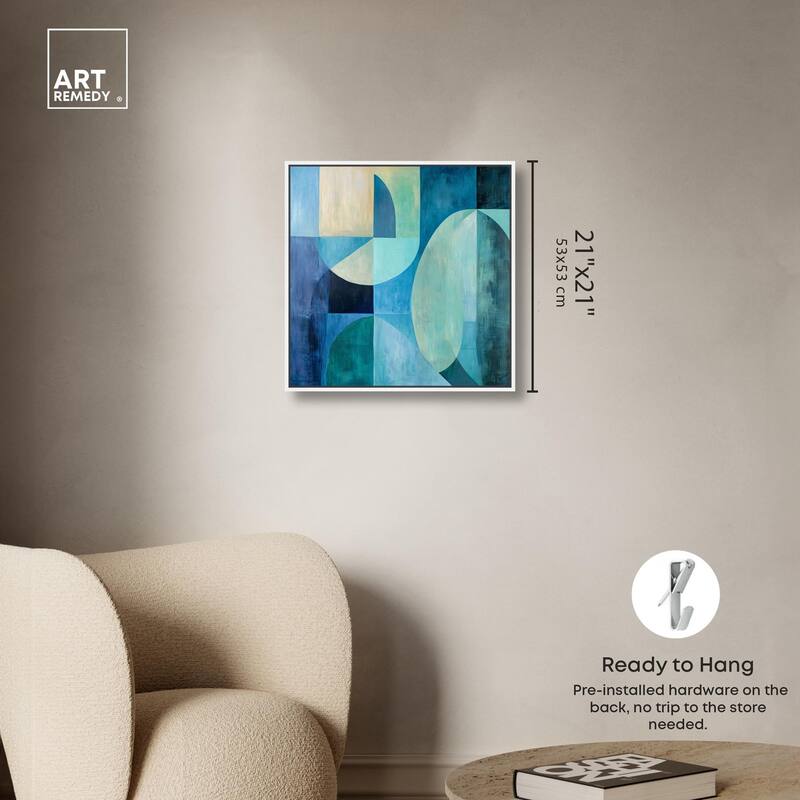 Color Blocks II Canvas by Art Remedy