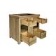 preview thumbnail 11 of 52, Vintner's Freestanding Reclaimed Oak Bathroom Vanity (Base Only)