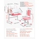 preview thumbnail 30 of 40, UIMOSO Kids Study Chair and Desk Set, Study Desk and Chair for Kids, Adjustable Height Kids Study Desk with Chair