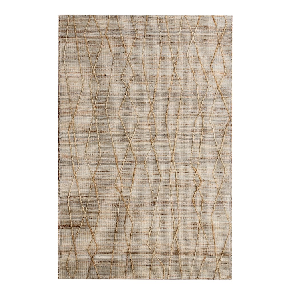 Sevita Natural Abstract Modern Area Rug