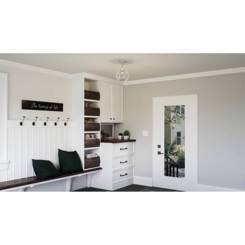 Quoizel Genie 1-light Semi-flush Mount