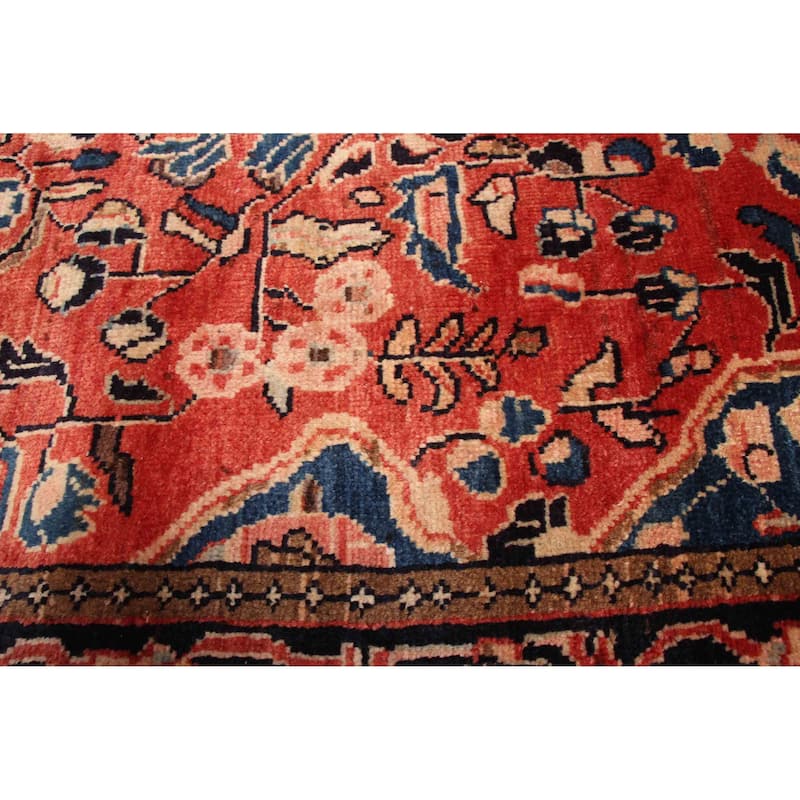 ECARPETGALLERY Hand-knotted Andelz Dark Copper Wool Rug - 4'3 x 8'3