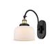 Option Black Antique Brass / Matte White