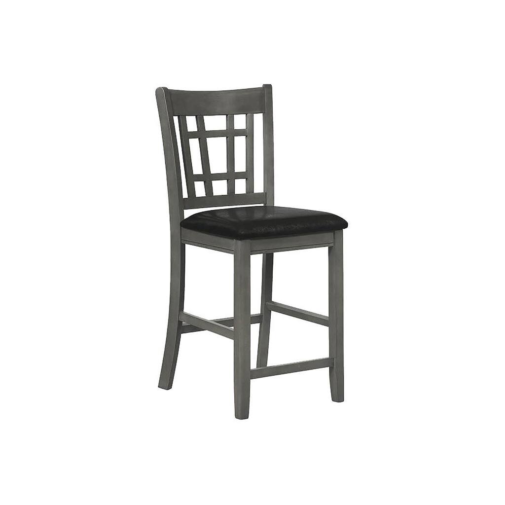 Monze Lattice-back Counter-height Stools (Set of 2)