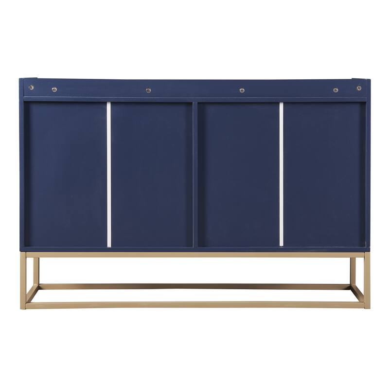 Sideboard Buffet Cabinet with Large Storage Space - 60"L x 15.7"W x 33.8"H