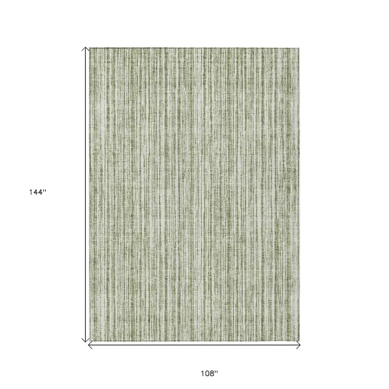 HomeRoots Striped Transitional Rectangle Outdoor Rug
