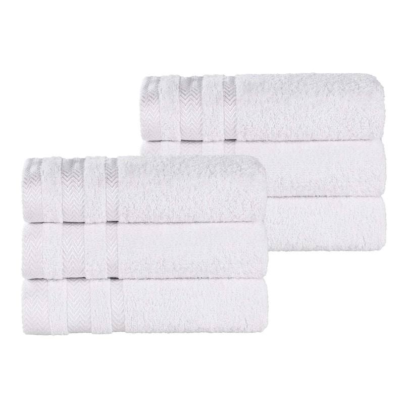 Superior Hays Cotton Soft Medium Weight Hand Towel Set of 6