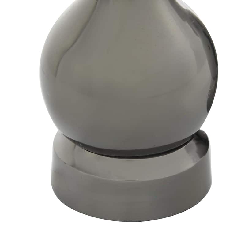 Aluminum Metal Chess King, Knight, Bishop Sculpture - Set of 3 Brown or Grey - Roche River Decor