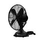 preview thumbnail 16 of 16, Hunter Classic 12" Portable Desk/ Table Fan - 3 speeds, Oscillating - Office, Fitness Room, Bedroom