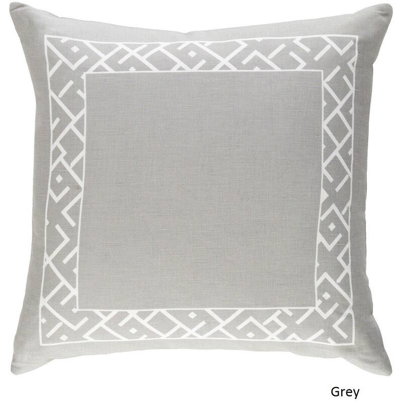 Decorative Yonge 18-inch Feather Down or Poly Filled Pillow