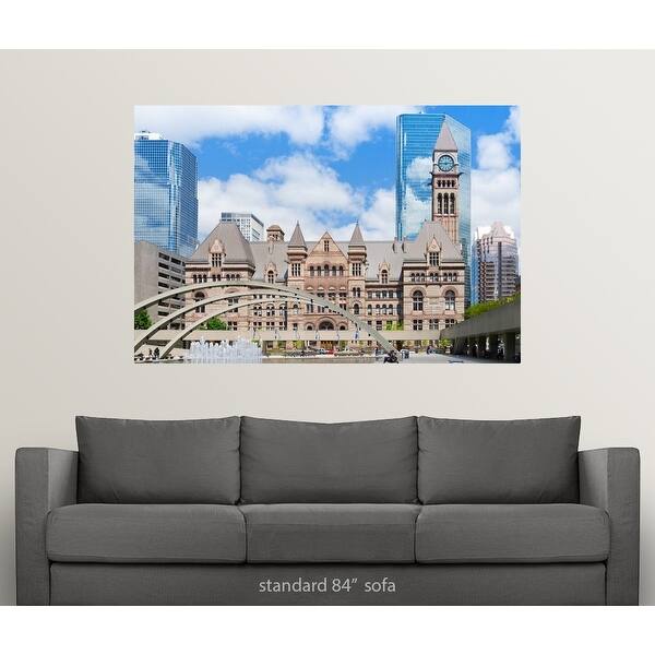 Shop Facade Of A Government Building Toronto Old City Hall