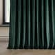 preview thumbnail 13 of 140, Exclusive Fabrics Heritage Plush Velvet Room Darkening Curtain (1 Panel) - Luxurious Single Drapery for Enhanced Room Darkening