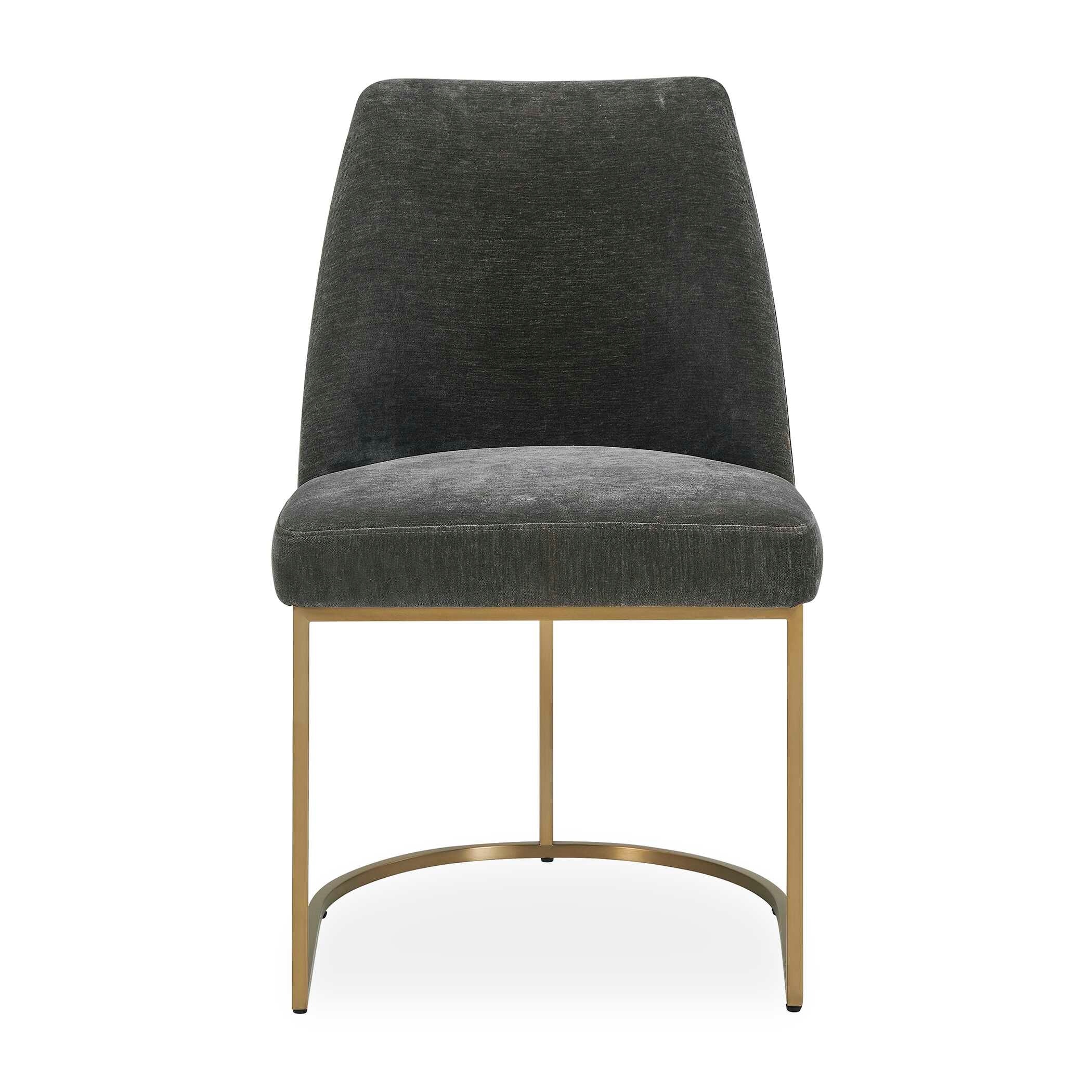 Uttermost Hanni Gray Upholstered Dining Chair - 24.00" W x 20.00" H x 33.25" D