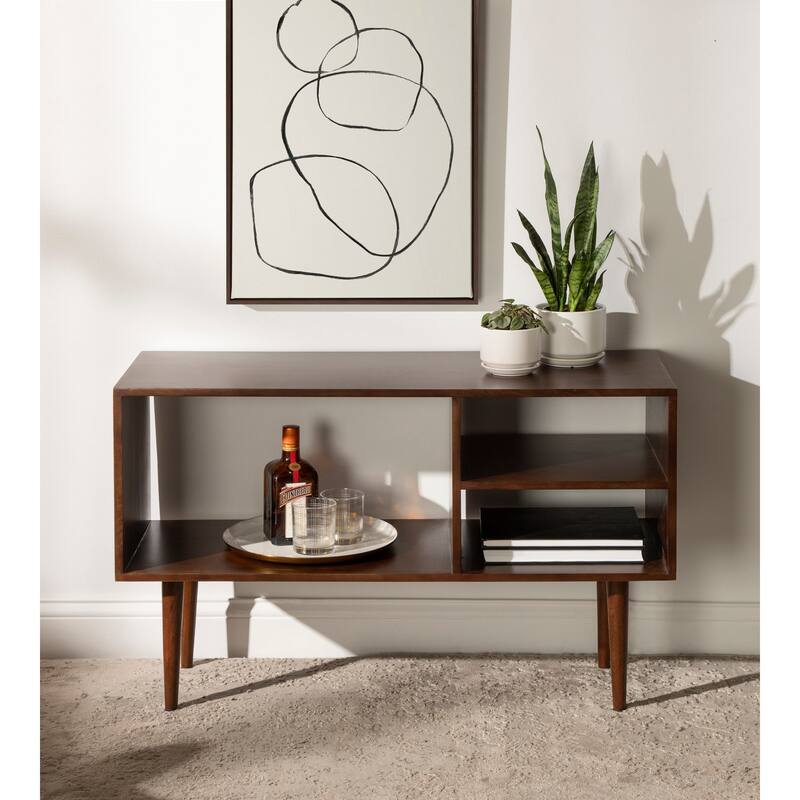 Kate and Laurel Locklear Wood Console Table - 38x14x25