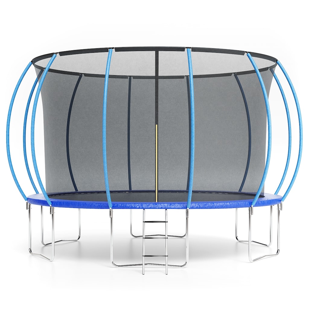 Trampolines for Kids Adults with Enclosure Ladder for Outdoor Jump