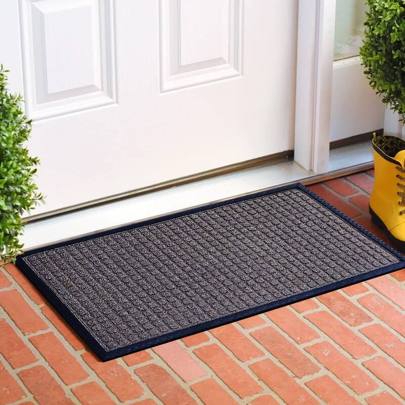 A1HC New Durable and Versatile Polypropylene Rubber Door Mat All Weather Inside Outside Door Mat