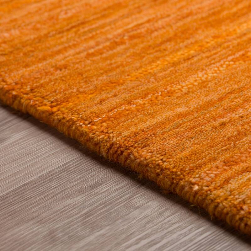 Addison Cooper Multi Shade Solid Wool Area Rug