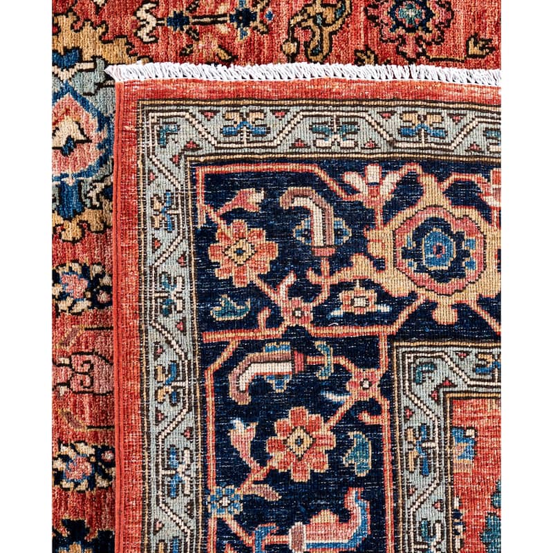 Serapi One-of-a-Kind Hand-Knotted Area Rug - Red - 8' 2" x 9' 10"