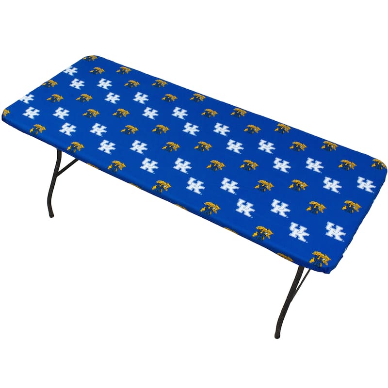 Kentucky Wildcats Tailgate Fitted Tablecloth, 33" x 33", Card Table