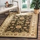 preview thumbnail 21 of 95, SAFAVIEH Lyndhurst Ambrogina Traditional Area Rug 10' x 14' - Black/Ivory