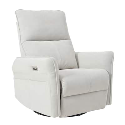 270° Swivel Rocker Power Recliner with USB Ports