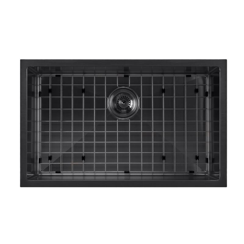 Whitehaus Noah Plus 29" Single Basin Kitchen Sink for Undermount or