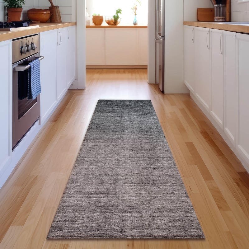 Premium Washable Super Soft Modern Ombre Mayfield Rug - Gray - 2' 3" x 7' 6" - Runner