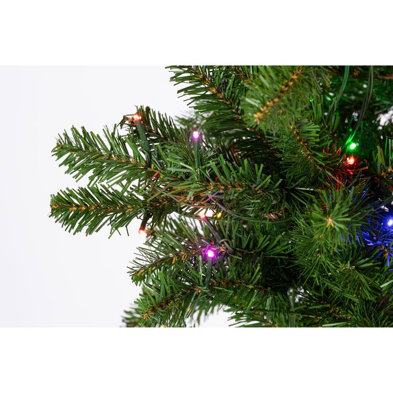 Magnificent 7 Foot Prelit Alpine Tree