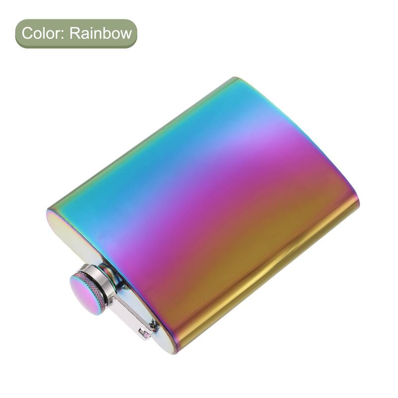 8oz 230ml Stainless Steel Hip Flask for Camping Outdoor Activity - 8oz/230ml