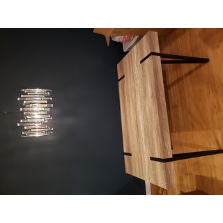 Safavieh Alyssa Brown Rustic Mid-Century Dining Table - Multi - 59.1" x 35.4" x 29.5"