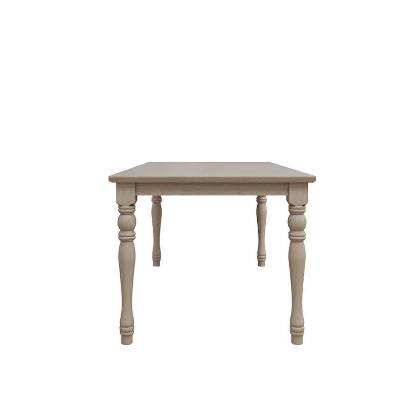 Clayfell 7-Piece Mayfield Dining Set With Turned Legs