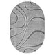 preview thumbnail 42 of 41, Brooklyn Rug Co Krista Contemporary Swirls Shag Area Rug