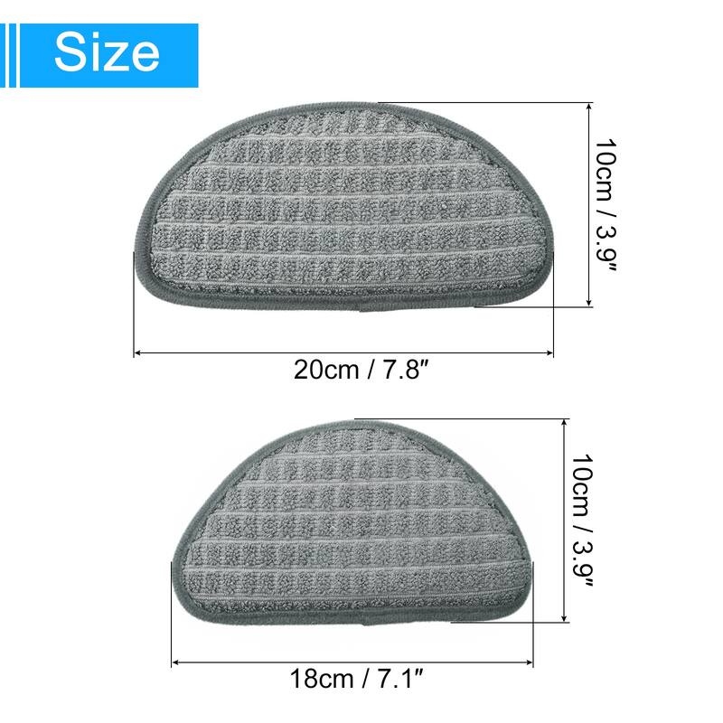 2pcs Refrigerator Drip Catcher Tray Prevents Water Splashes, Water Spots, Grey - Grey
