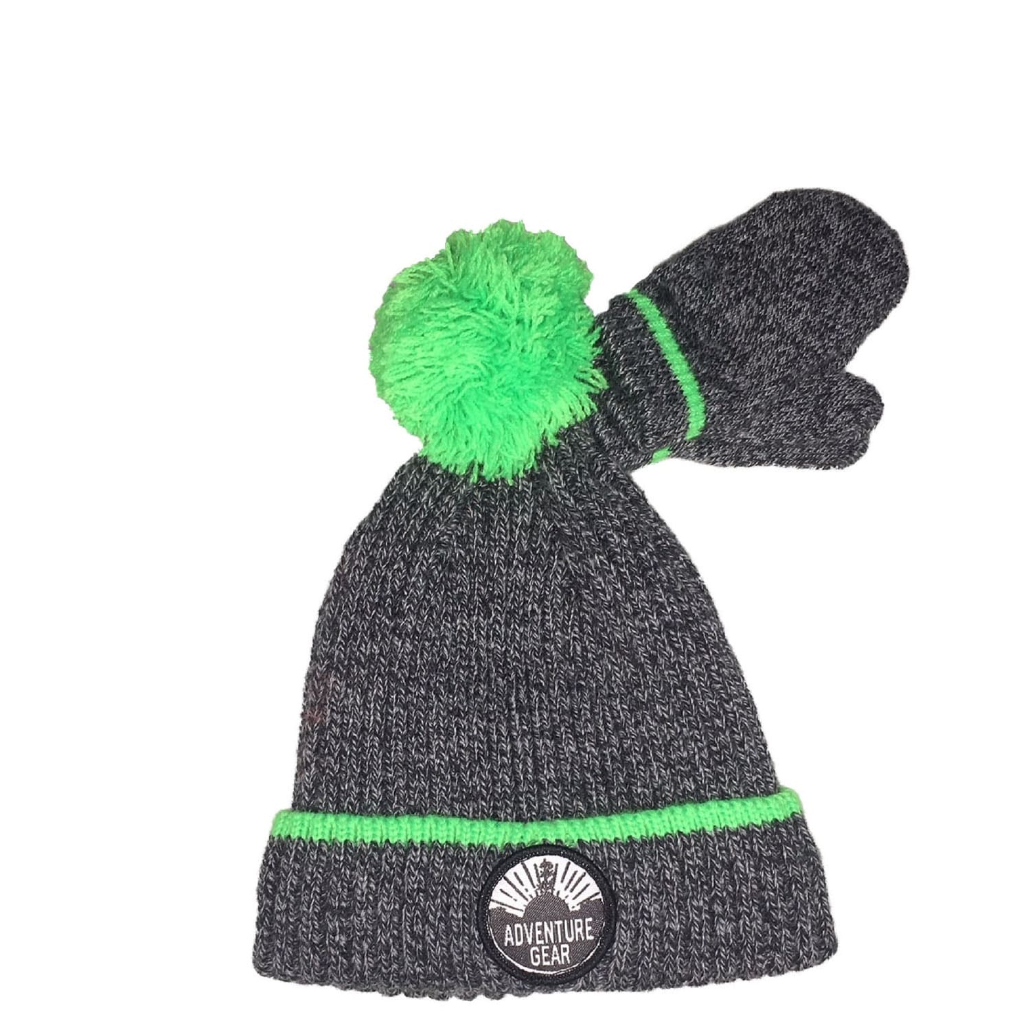 baby boy hat and glove set