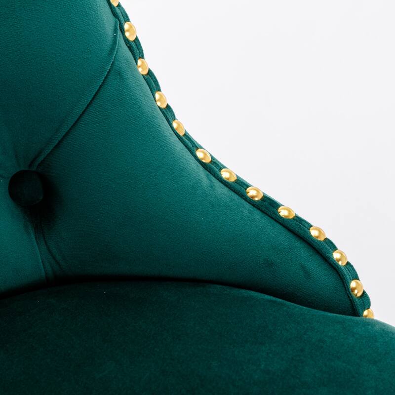 Swivel Velvet Barstools Adjusatble Seat Height From 25-33 Inch