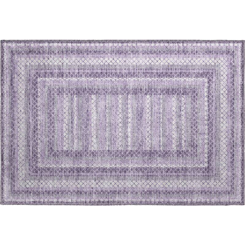 Premium Washable Super Soft Modern Borders Mayfield Rug