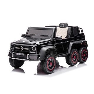 KidRock's Smooth Electric Ride: 6-Wheel Shock Absorbers, Leather Seats