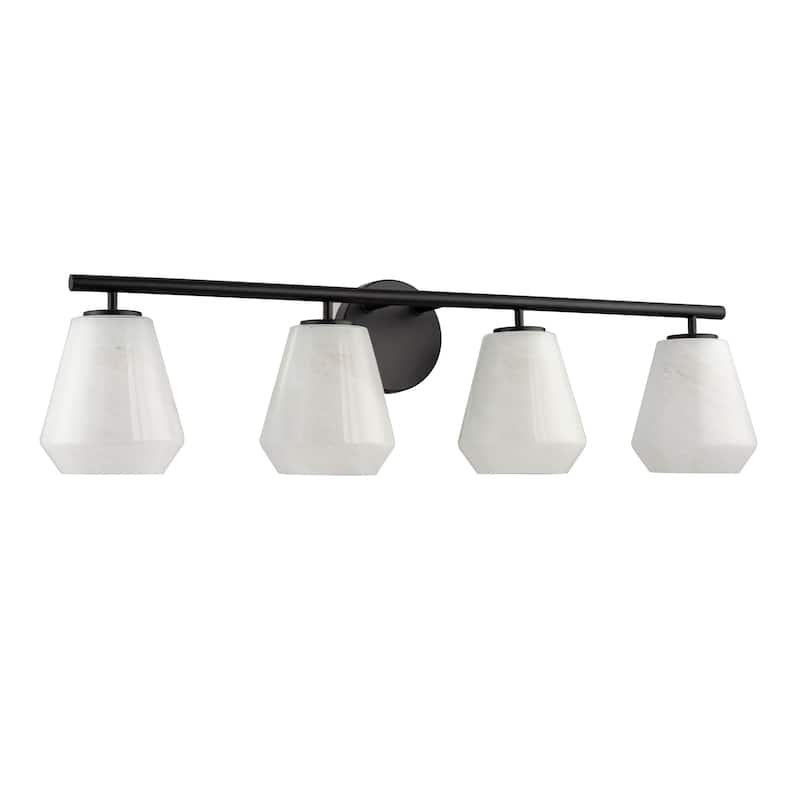 Artcraft Brooke Bathroom Vanity - Wispy White Glassware Shade