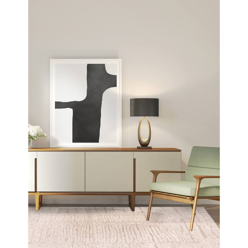 ECARPETGALLERY Hand-knotted Tangier Light Grey Wool Rug - 5'2 x 8'0