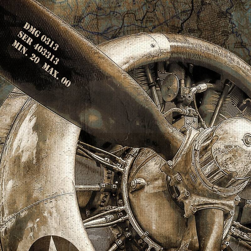 Wing and a Prayer by Art Licensing International Canvas Art Print