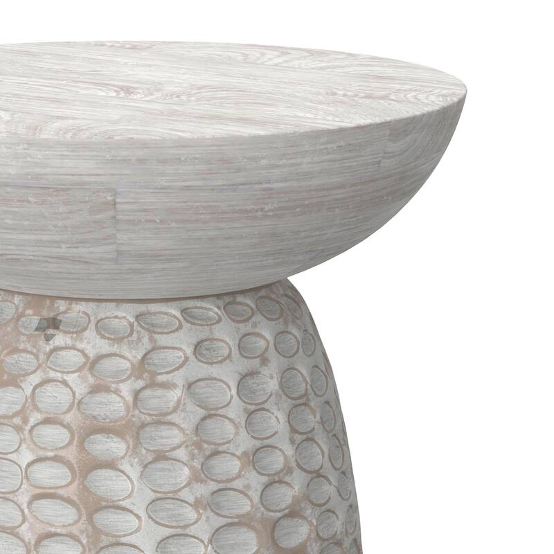 WYNDENHALL Willis 16 inch Wide Accent Table - 16" D x 16" W x 23" H 