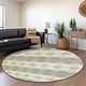 preview thumbnail 129 of 132, Premium Washable Super Soft Diamond Modern Mayfield Rug Aloe - 8' x 8'