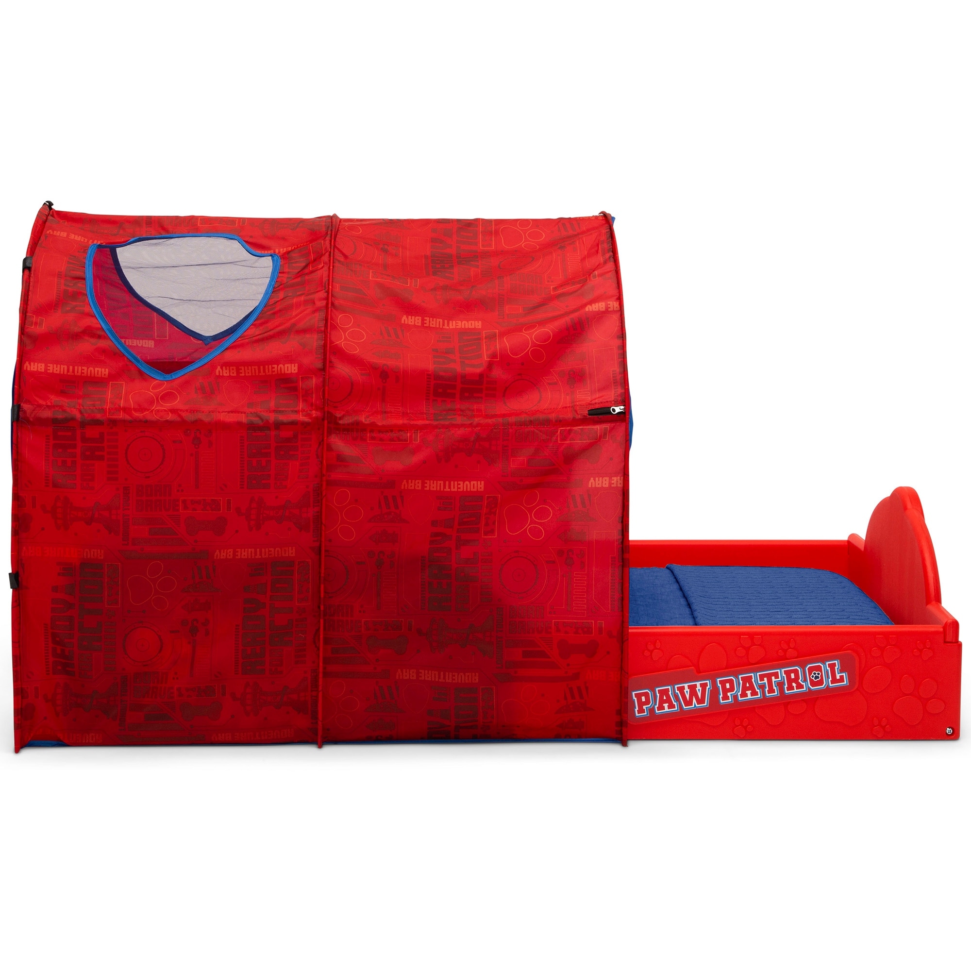 Nick Jr. PAW Patrol Sleep and Play Toddler Bed with Tent by Delta
