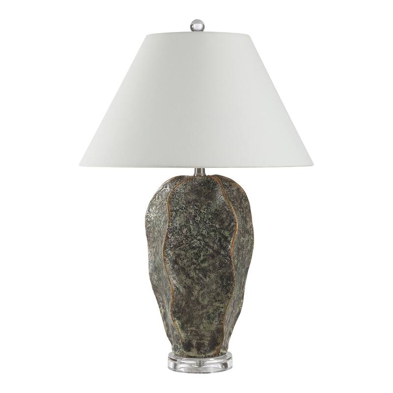 Everren Poppi 27.0" Height Table Lamps, Dark Green