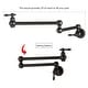 preview thumbnail 18 of 17, Proox Pot Filler Faucet Wallmount Commercial Kitchen Folding Faucet