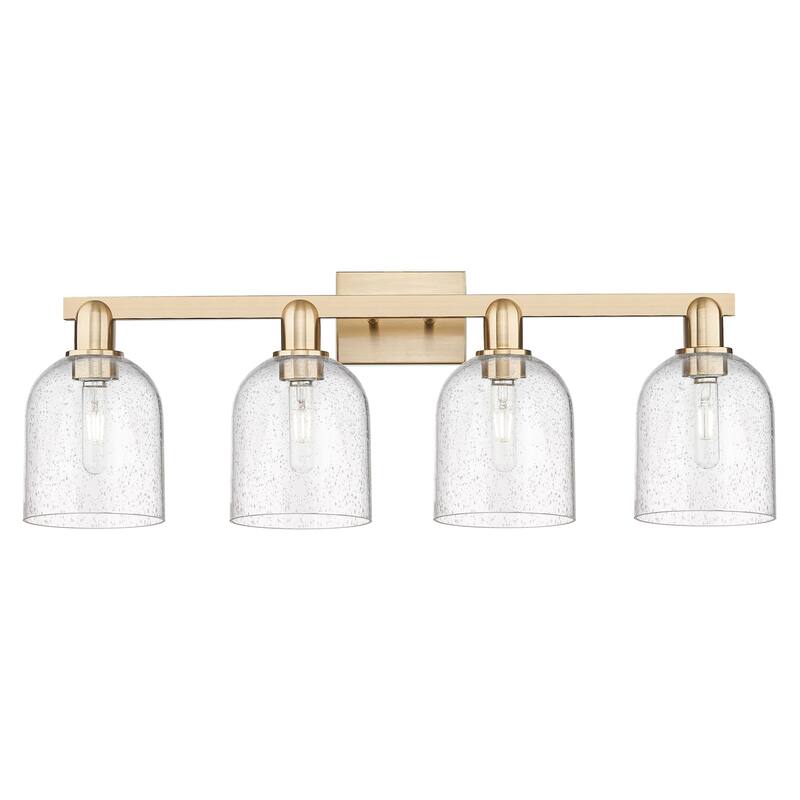 Innovations Lighting 716-4W-12-33 Bella Vanity Bella 4 Light 33" Wide - Champagne Bronze / Seedy