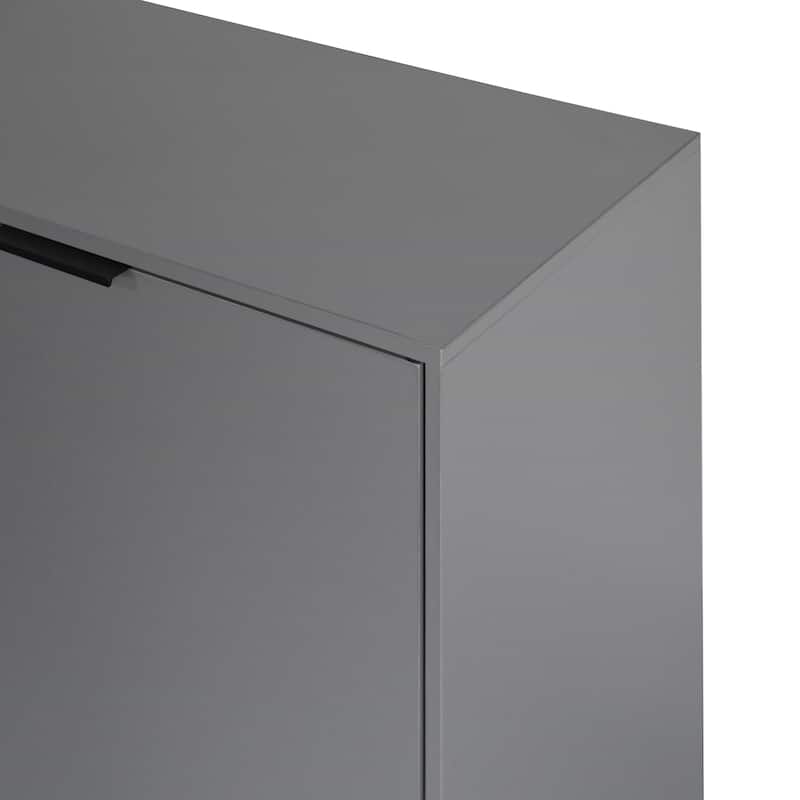 Sideboard Buffet Cabinet with 3 Drawers and 2 Doors