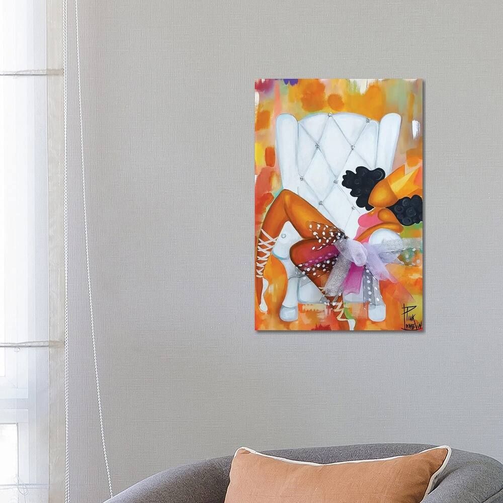 iCanvas "Belle" by Pinklomein Canvas Print