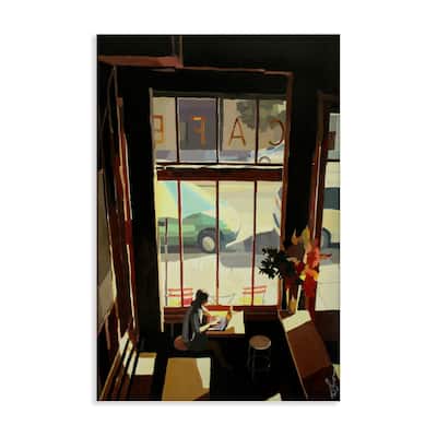 Stupell Tranquil Cafe Environment Canvas Wall Art Design By Keith Thomson